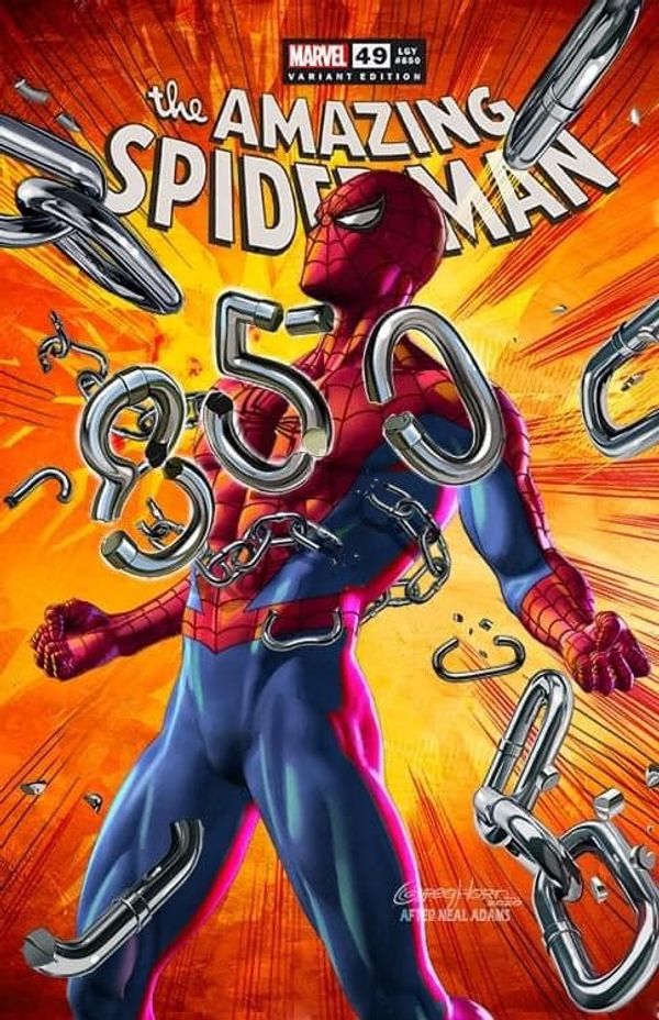 Amazing Spider-man #49 (Horn Variant Cover)