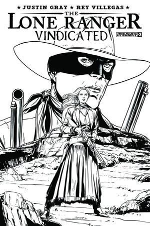 Lone Ranger Vindicated #3 (10 Copy Laming Cover)