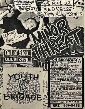 Minor Threat On Broadway 1983