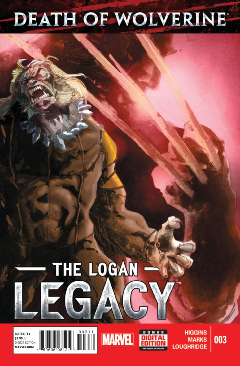 Death Of Wolverine Logan Legacy #3 Comic