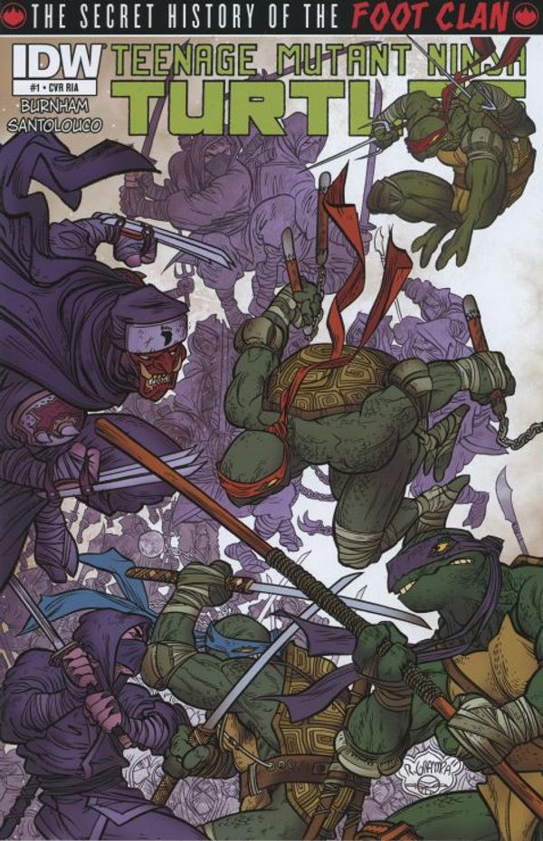 Teenage Mutant Ninja Turtles: Secret History of the Foot Clan #1 (Retailer Incentive Edition)