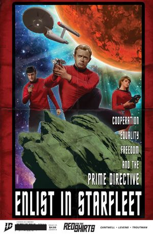 Star Trek: Red Shirts #5 (Variant B Corroney Federation Recruitment)
