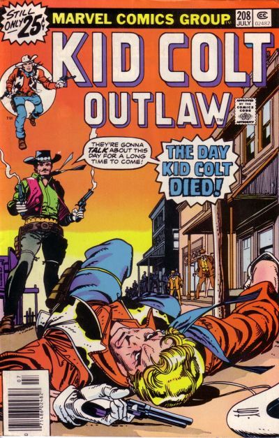 Kid Colt Outlaw #208 Comic