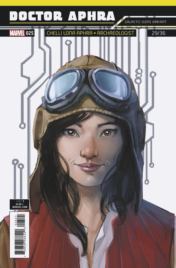 Star Wars Doctor Aphra #25 (Reis Galactic Icon Variant)