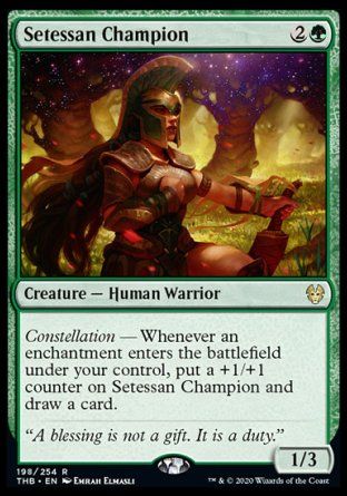 Setessan Champion (Theros Beyond Death) Trading Card