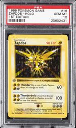 Zapdos (16/102) - Base (1st Edition)