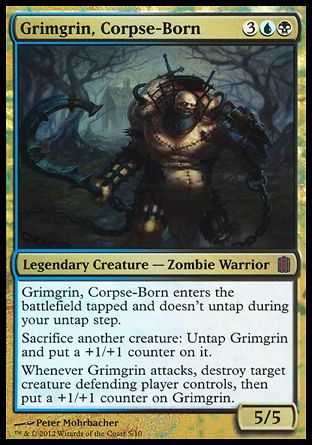 Grimgrin, Corpse-Born (Commander's Arsenal) Trading Card