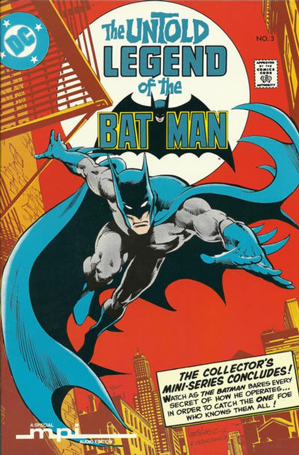 Untold Legend of Batman, The #3 (2nd Printing) (Cereal Premium)