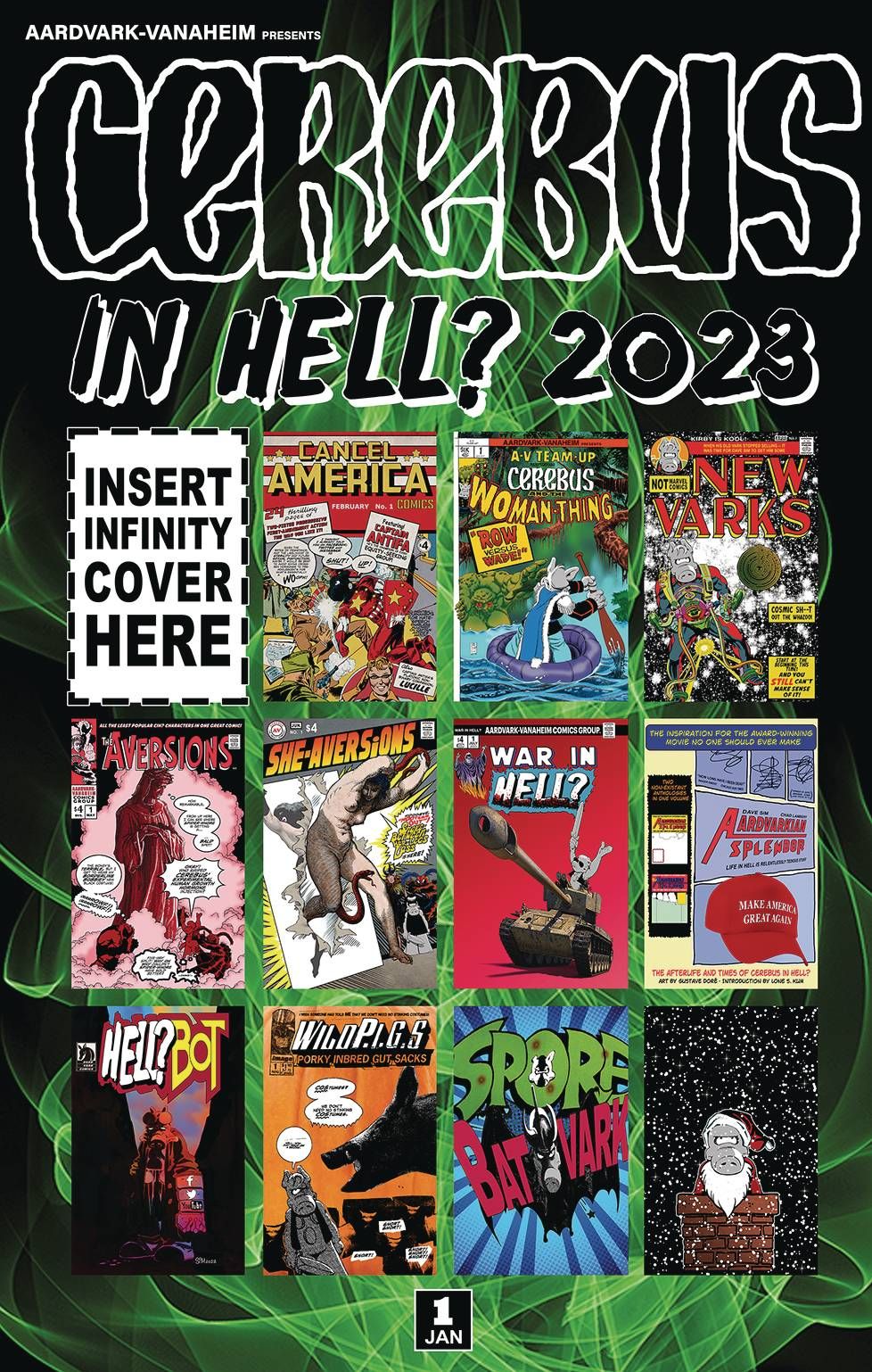 Cerebus in Hell? 2023 Preview #nn Comic