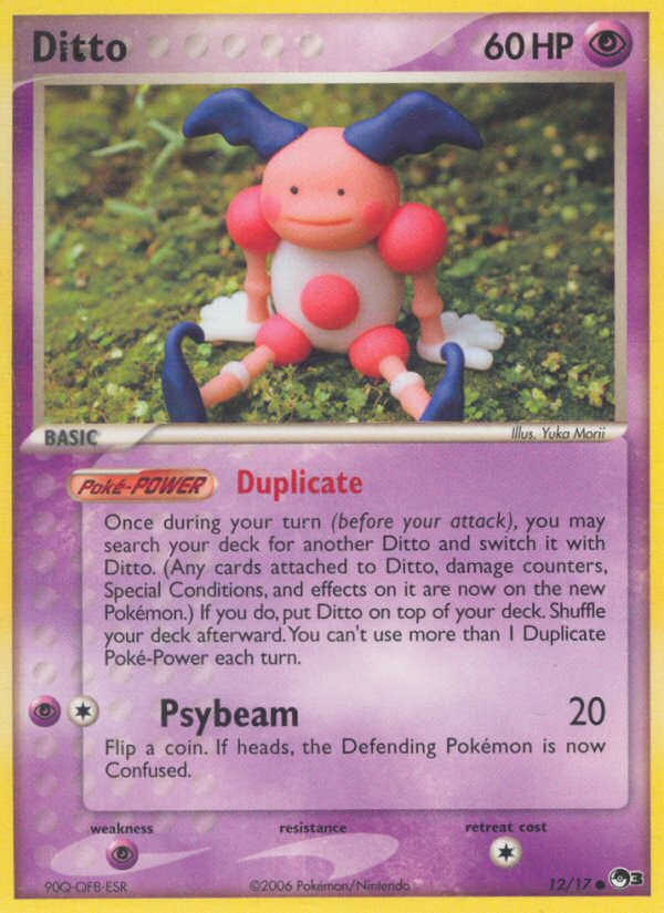 Ditto (12/17) - POP Series 3 Pokémon Card