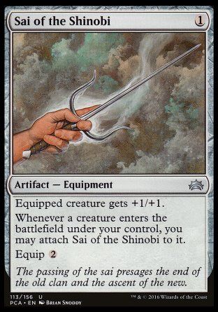 Sai of the Shinobi (Planechase Anthology decks) Trading Card