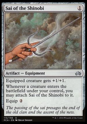 Sai of the Shinobi (Planechase Anthology decks)