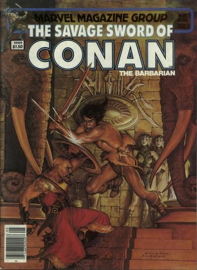 The Savage Sword of Conan #88 Comic