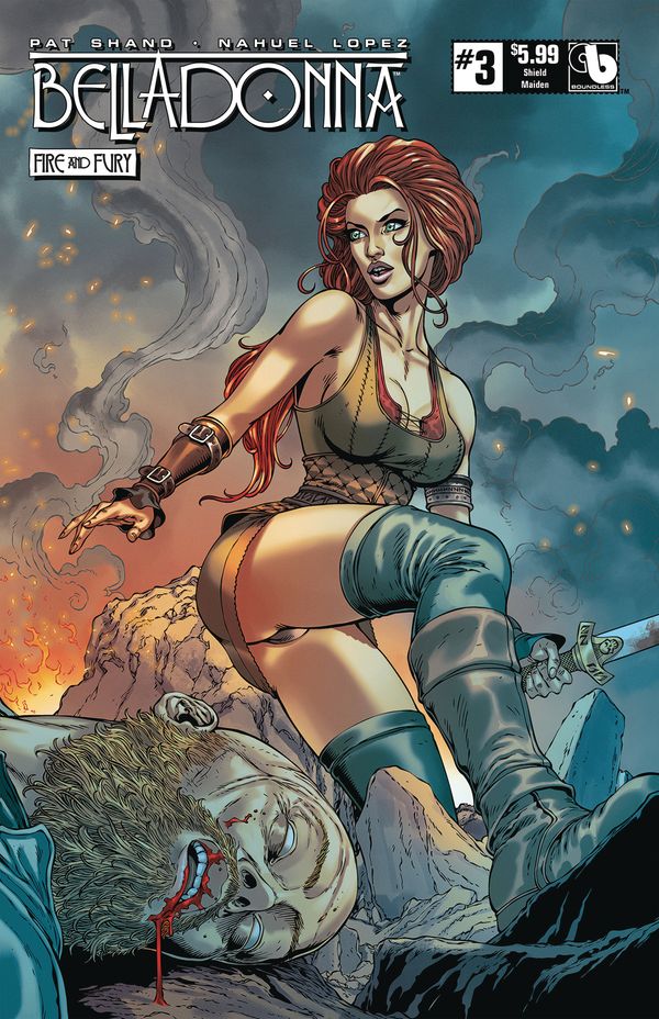 Belladonna: Fire & Fury #3 (Shield Maiden)