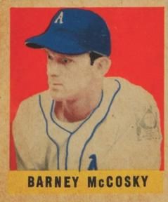Barney McCosky 1948 Leaf #63 Sports Card