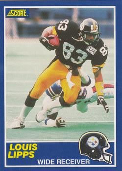 Louis Lipps 1989 Score #83 Sports Card