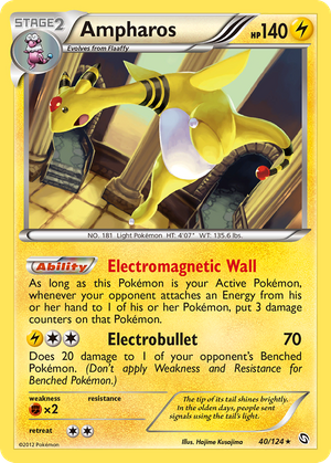 Ampharos (40/124) - Dragons Exalted