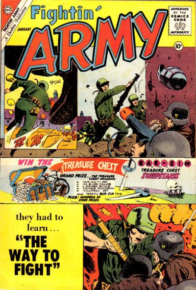 Fightin' Army #39 Comic