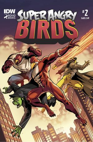 Angry Birds Super Angry Birds #2 (Subscription Variant)