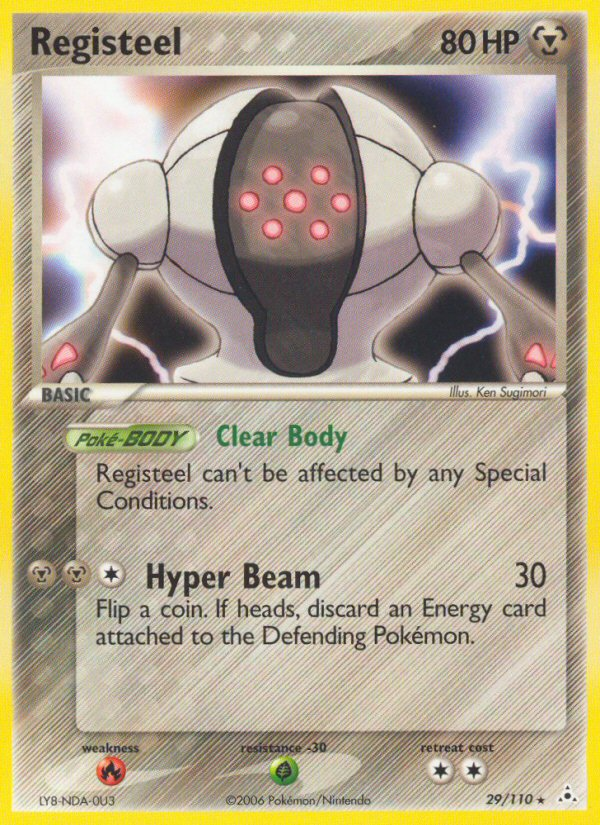 Registeel (29/110) - Holon Phantoms Pokémon Card