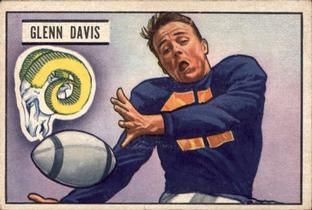 Glenn Davis 1951 Bowman #42 Sports Card