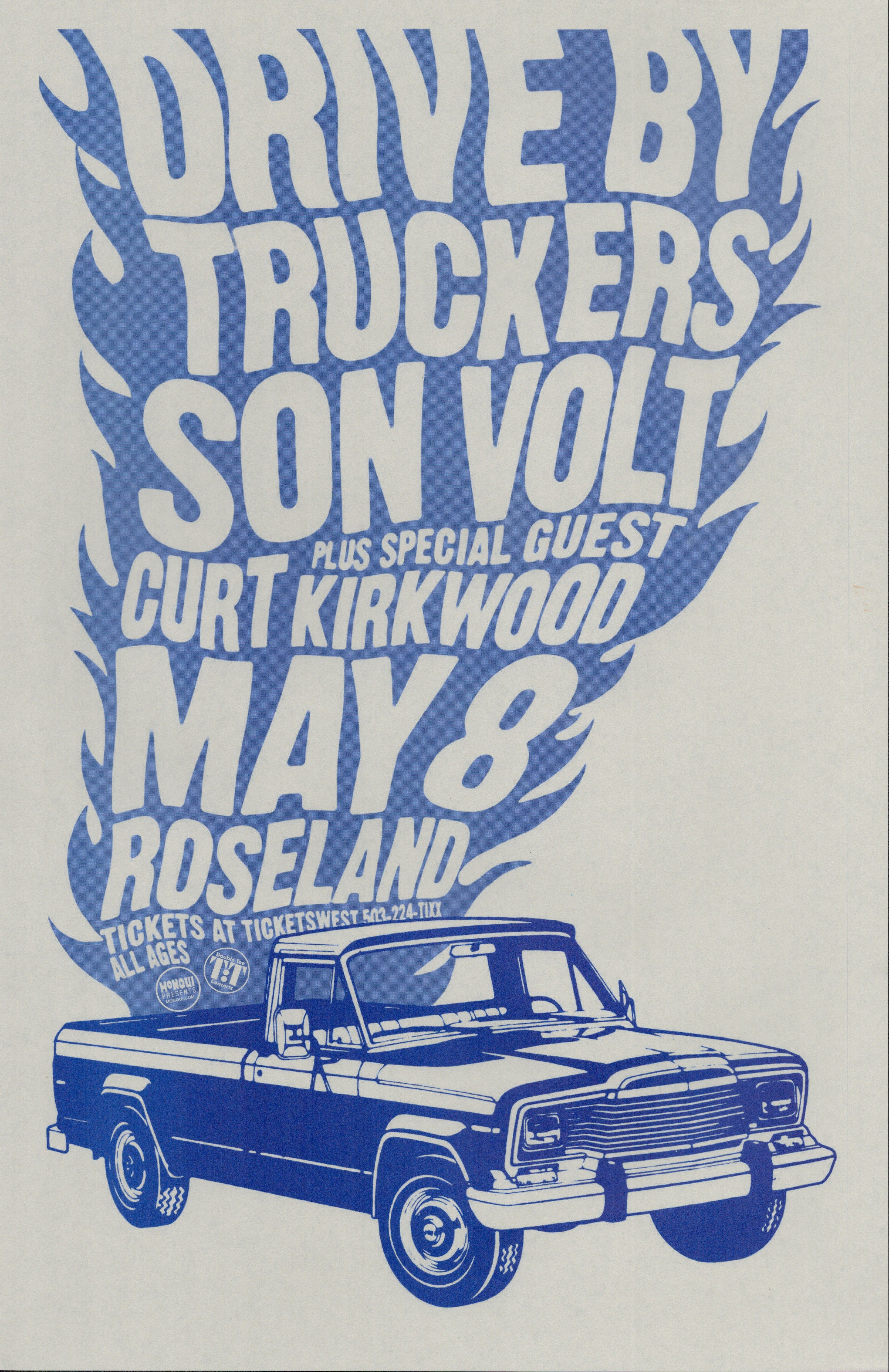 MXP-72.4 Drive By Truckers Roseland Theater 2006 Concert Poster