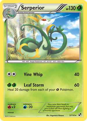 Serperior (5/114) - Black & White