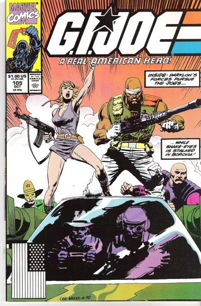 G.I. Joe, A Real American Hero #105 Comic