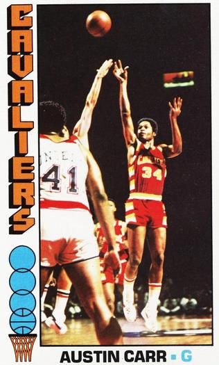 Austin Carr 1976 Topps #53 Sports Card