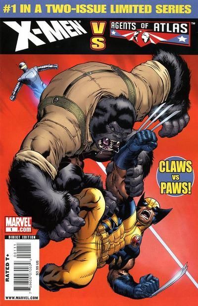 X-Men Vs. Agents Of Atlas Comic