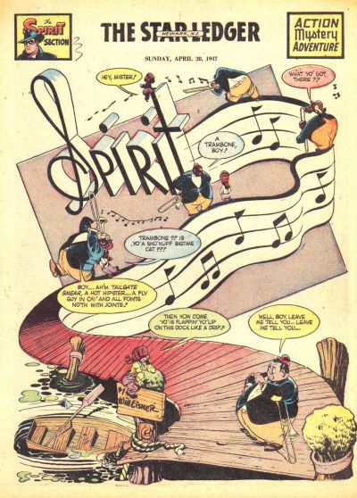 Spirit Section #4/20/1947 Comic