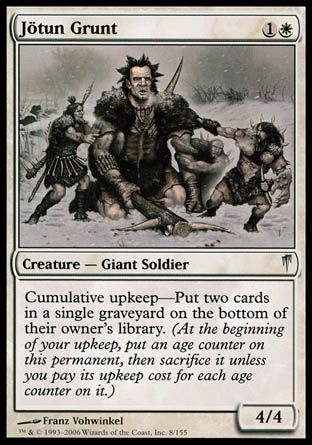 J�tun Grunt (Coldsnap) Trading Card