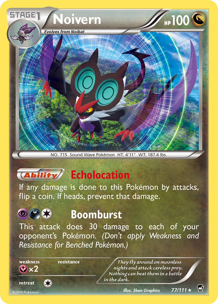 Noibat Pokémon Card