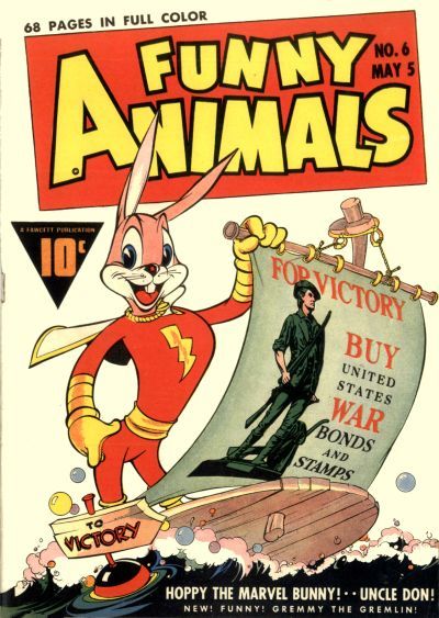 Fawcett's Funny Animals #6 Comic