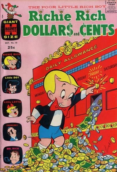Richie Rich Dollars and Cents #10 Comic
