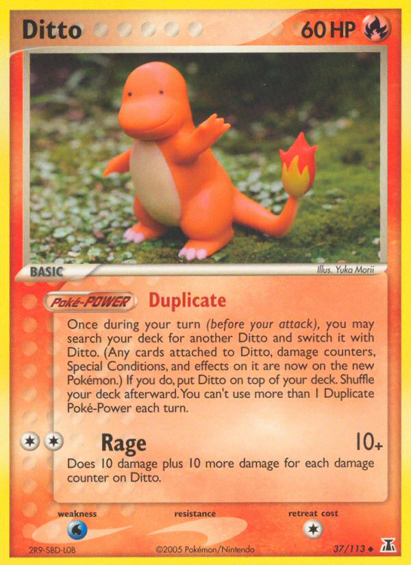 Ditto (37/113) - Delta Species Pokémon Card