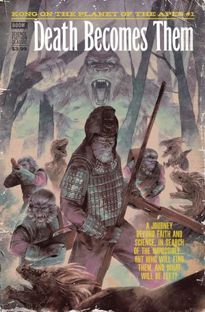 Kong on the Planet of the Apes #1 (Subscription Connecting Woody Va)