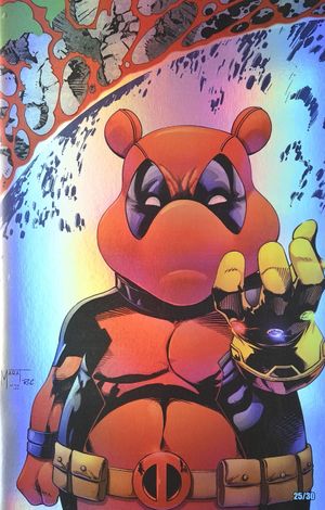 All Out Pooh 1 Nycc 2021 Virgin Foil Edition B comic cover