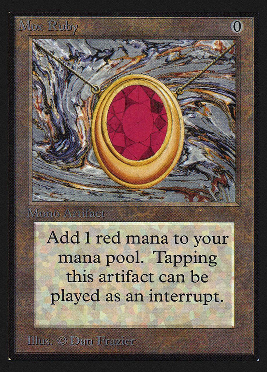 Mox Ruby (Collector's Edition) Trading Card