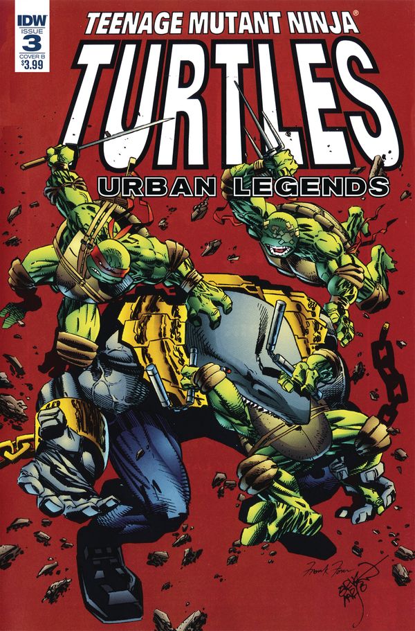 Teenage Mutant Ninja Turtles: Urban Legends #3 (Cover B Fosco)