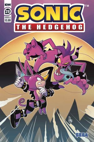 Sonic The Hedgehog #28 (Cover B Curry)