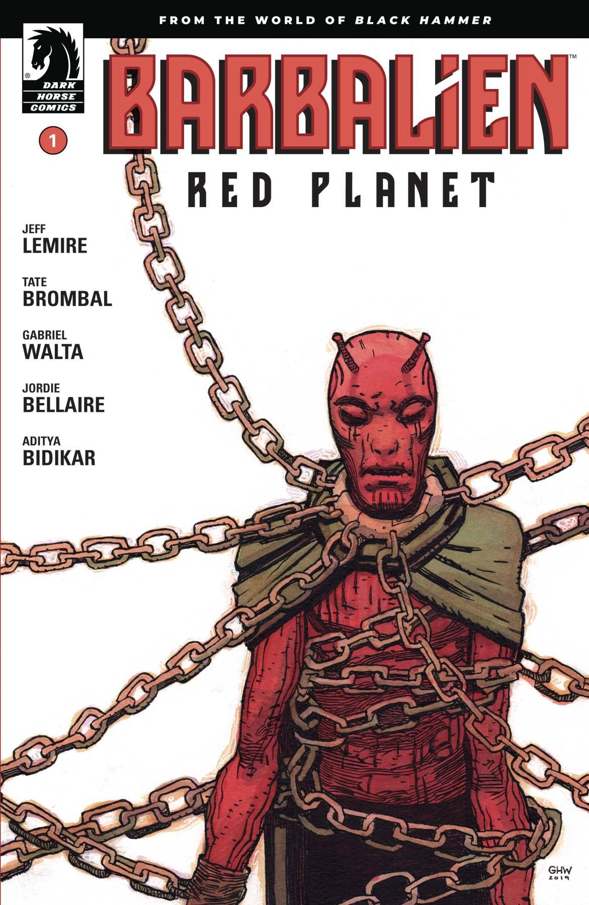 Barbalien: Red Planet #1 Comic