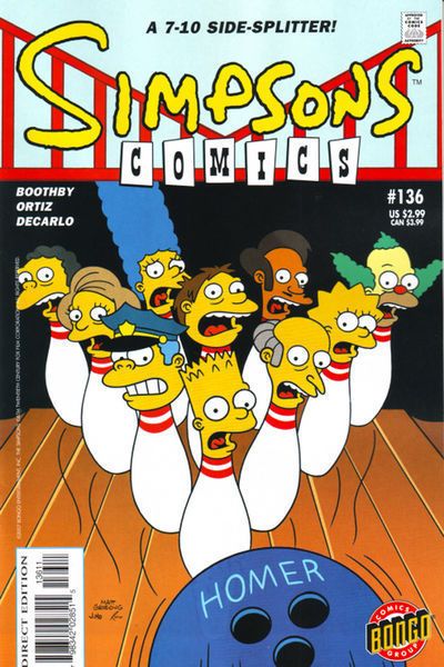 Simpsons Comics #136 Comic