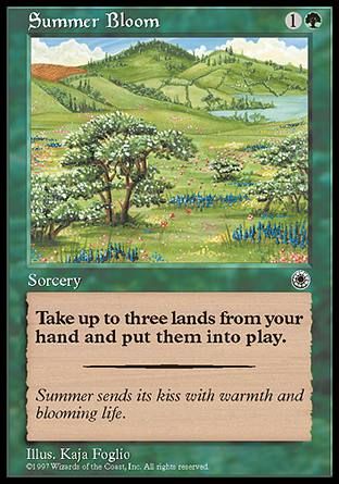 Summer Bloom (Portal) Trading Card