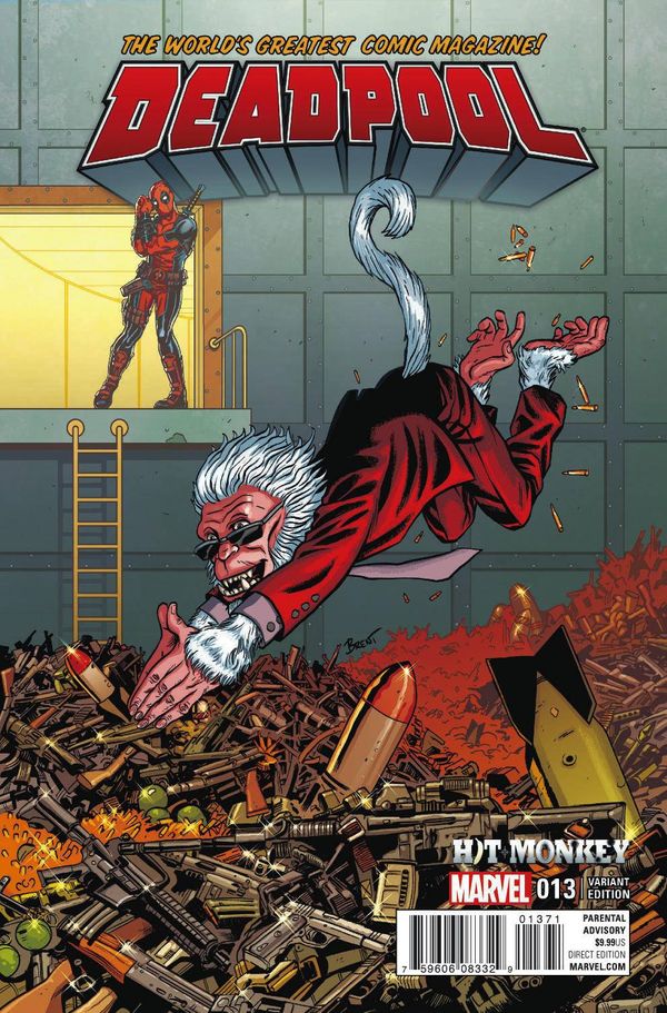 Deadpool #13 (Add Hit Monkey Variant)