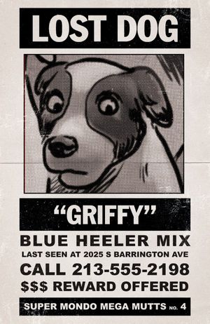 Super Mondo Mega Mutts #4 (Cover D 1:10 Juan Gedeon Lost Dog Variant)