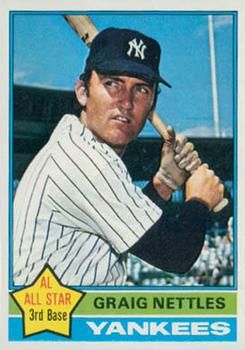 Sold at Auction: Graig Nettles all star baseball card