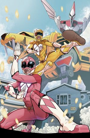 Mighty Morphin Power Rangers #3 (Cover F 1:10 Phillip Sevy Foil Virgin Variant)