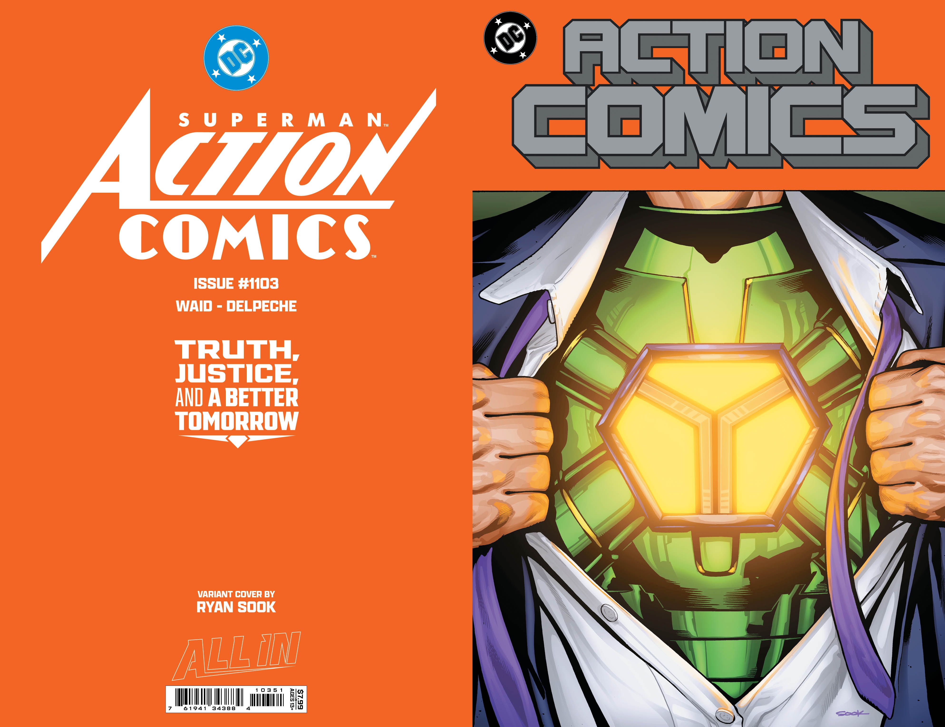 Action Comics #1103 (Cvr E Ryan Sook Foil Variant) Comic