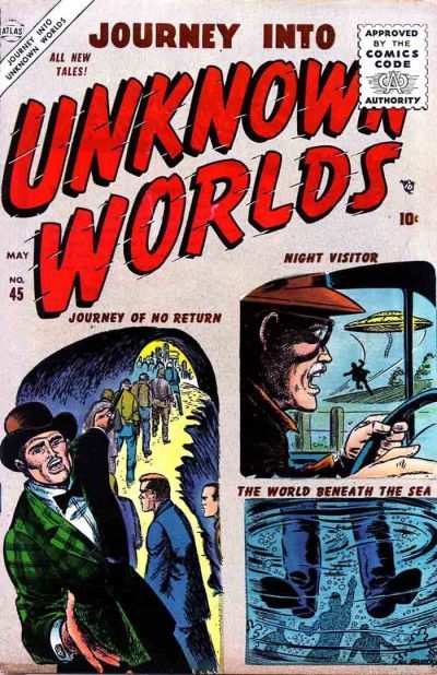 Journey Into Unknown Worlds #45 Comic